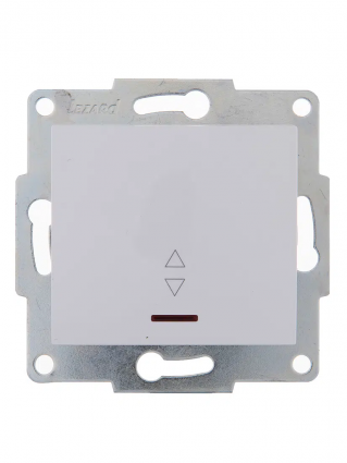 Фотография товара 'Lezard 708-0200-114 KARINA LIFE Выключатель проходной с подсветкой'