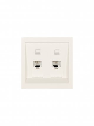 Фотография товара 'Lezard 704-9088-141 ZIMA Розетка 2-ая компьютерная'