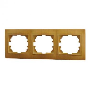 Фотография товара 'Lezard MIRA Рамка 3-ая горизонтальная, 701-0701-148'