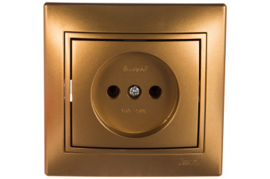 Фотография товара 'Lezard 704-3688-121BQC ZIMA Розетка б/з ПБТ'