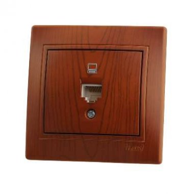 Фотография товара 'Lezard MIRA Розетка компьютерная, 701-0801-139'