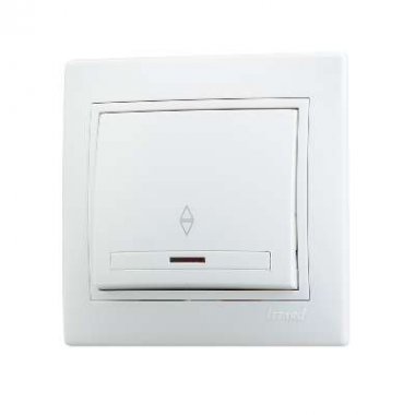 Фотография товара 'Lezard MIRA Выключатель проходной с подсветкой, 701-0202-114'