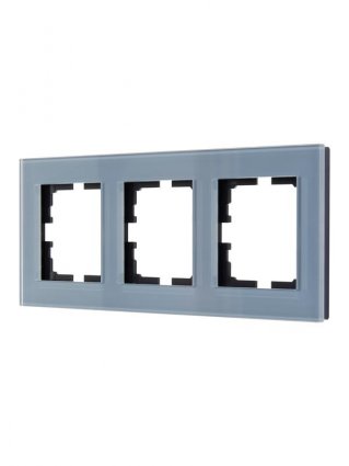 Фотография товара 'Lezard 742-7080-148 VESNA Рамка 3-ая горизонтальная б/вст'