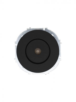 Фотография товара 'Lezard 743-4288-130 OSEN Розетка ТВ оконечная чёрный бархат'