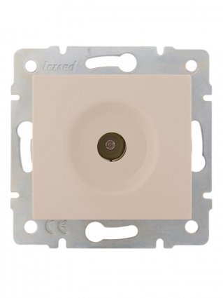 Фотография товара 'Lezard KARINA Розетка ТВ проходная, 707-0388-129'