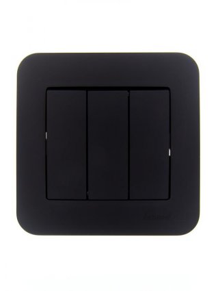 Фотография товара 'Lezard 7081-4242-109 ASTI Выключатель тройной'