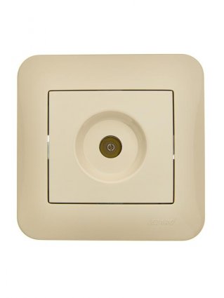 Фотография товара 'Lezard 7081-0303-130 ASTI Розетка ТВ оконечная'