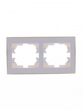 Фотография товара 'Lezard RAIN Рамка 2-ая горизонтальная, 703-0226-147'