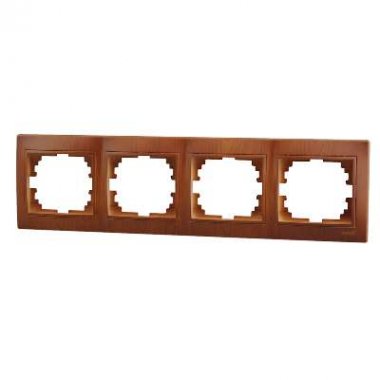 Фотография товара 'Lezard MIRA Рамка 4-ая горизонтальная, 701-0801-149'