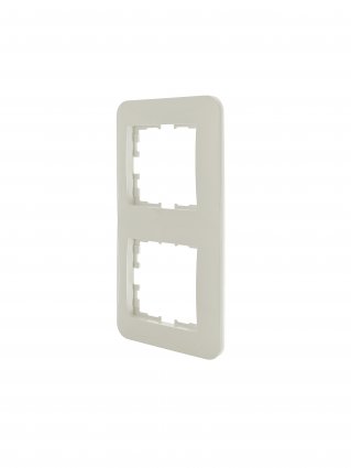 Фотография товара 'Lezard 7081-3000-152 ASTI Рамка 2-ая вертикальная б/вст'