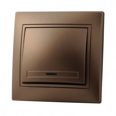 Фотография товара 'Lezard 701-3131-111 MIRA Выключатель с подсветкой'