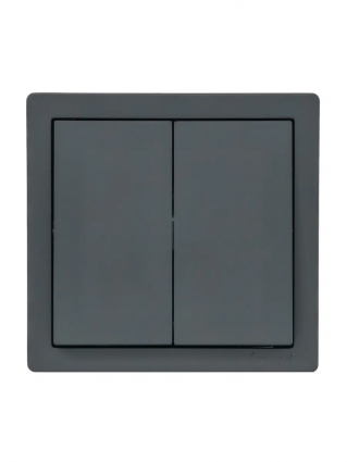 Фотография товара 'Lezard 752-3400-101 LETO Выключатель двойной'