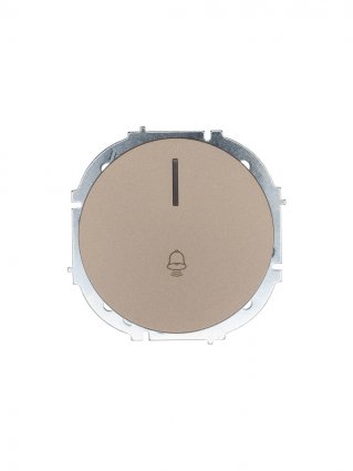 Фотография товара 'Lezard 743-3788-108 OSEN Кнопка звонка с подсветкой титан'