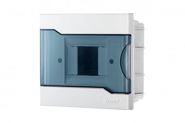 Фотография товара 'Lezard 730-1000-004 NEW Бокс с прозрачной крышкой ЩРВ-П-4 для внутр.уст. 4-х модульных устройств'