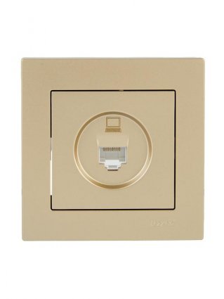 Фотография товара 'Lezard 742-3688-139 VESNA Розетка компьютерная'