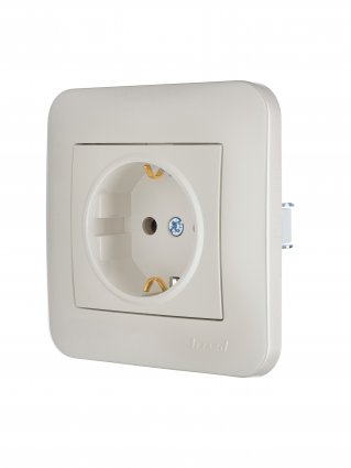 Фотография товара 'Lezard 7081-3030-122B ASTI Розетка с/з ПБТ'