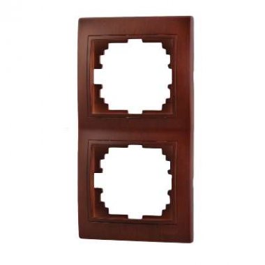 Фотография товара 'Lezard MIRA Рамка 2-ая вертикальная, 701-0601-152'