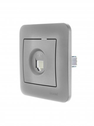 Фотография товара 'Lezard 7081-3535-137 ASTI Розетка телефонная евро'