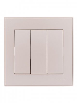 Фотография товара 'Lezard RAIN Выключатель тройной, 703-3030-109'