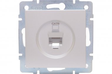 Фотография товара 'Lezard 742-3088-140 VESNA Розетка компьютерная'