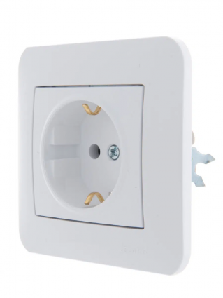 Фотография товара 'Lezard 708-0200-122 KARINA LIFE Розетка с/з керамика'