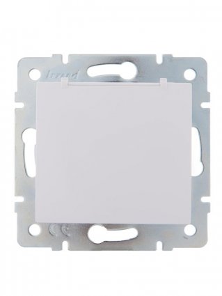 Фотография товара 'Lezard KARINA Розетка с заземлением с крышкой ПБТ, 707-0288-123B'