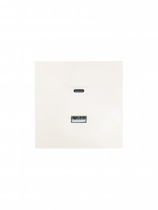 Фотография товара 'Lezard 704-9088-192TC ZIMA Розетка TC+ USB разъем'