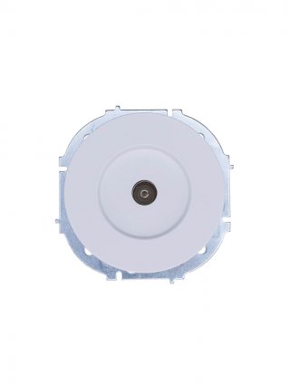 Фотография товара 'Lezard 743-0288-129 OSEN Розетка ТВ проходная белая'