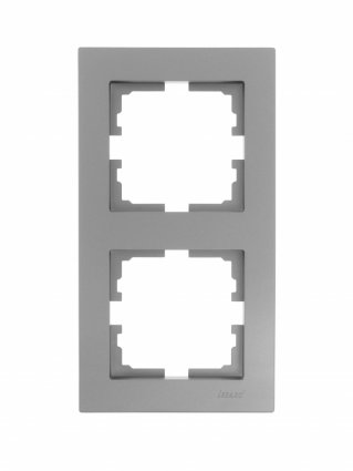 Фотография товара 'Lezard 742-3500-152 VESNA Рамка 2-ая вертикальная б/вст'