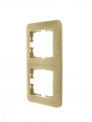 Фотография товара 'Lezard 7081-3600-152 ASTI Рамка 2-ая вертикальная б/вст'