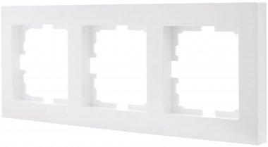 Фотография товара 'Lezard 742-4300-153 VESNA Рамка 3-ая вертикальная б/вст'