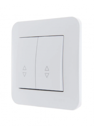 Фотография товара 'Lezard 708-0200-106 KARINA LIFE Выключатель двойной проходной'