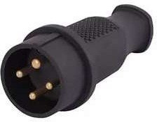 Фотография товара 'Lezard Вилка трехфазная 3Р+Е 3х32А 380V, 332-0100-0201/201'