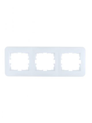 Фотография товара 'Lezard 7081-0200-148 ASTI Рамка 3-ая горизонтальная б/вст'