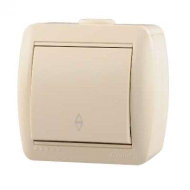 Фотография товара 'Lezard NATA Выключатель проходной, 710-0300-105'