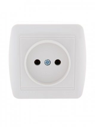 Фотография товара 'Lezard DEMET Розетка без заземления, 711-0200-121'