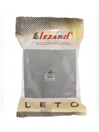 Фотография товара 'Lezard 752-3500-139 LETO Розетка компьютерная'