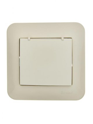 Фотография товара 'Lezard 7081-0303-123B ASTI Розетка с/з с крышкой ПБТ'