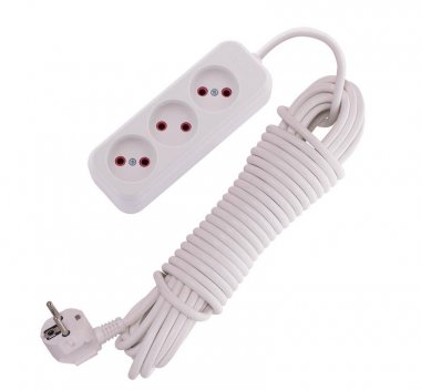 Фотография товара 'Lezard LILA Удлинитель без заземления 3 входа 10 метров , 720-0310-303'