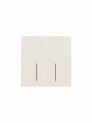 Фотография товара 'Lezard 704-9088-112QC ZIMA Выключатель 2-ой с подсветкой'