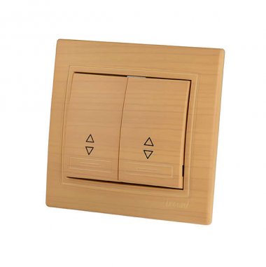 Фотография товара 'Lezard MIRA Выключатель проходной двойной, 701-4747-106'