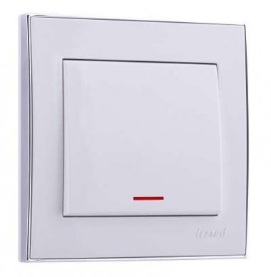 Фотография товара 'Lezard RAIN Выключатель с подсветкой, 703-0225-111'