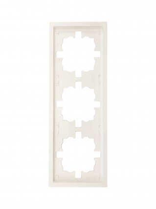 Фотография товара 'Lezard 704-9000-148 ZIMA Рамка 3-ая горизонтальная б/вст'