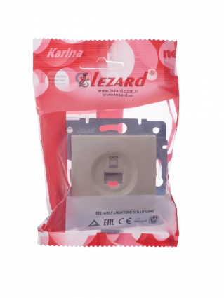 Фотография товара 'Lezard 707-0388-140 KARINA Розетка компьютерная'