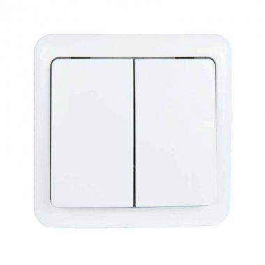 Фотография товара 'Lezard VIOLA Выключатель двойной, 751-0200-101'