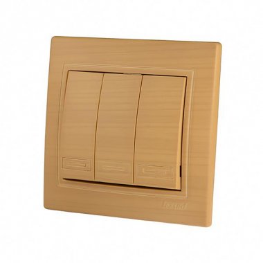 Фотография товара 'Lezard MIRA Выключатель тройной, 701-4747-109'