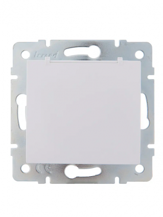 Фотография товара 'Lezard 708-0200-123B KARINA LIFE Розетка с/з с крышкой ПБТ'