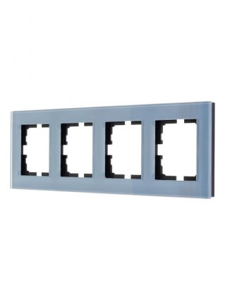 Фотография товара 'Lezard 742-7080-149 VESNA Рамка 4-ая горизонтальная б/вст'