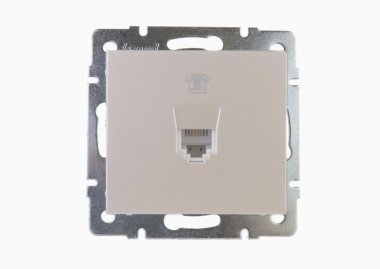 Фотография товара 'Lezard RAIN Розетка телефонная евро, 703-3088-137'