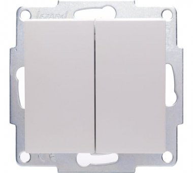 Фотография товара 'Lezard VESNA Выключатель двойной, 742-3088-101'